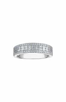 FZN Sterling Silver Lab Grown Diamond Ring
