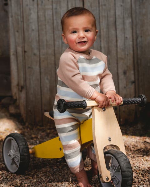 Knitted Romper Stripes (Baby)