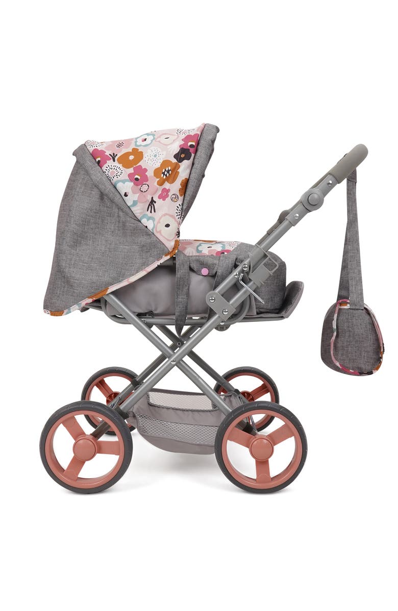 509 Crew Melange Flora Kelly Deluxe Doll Pram, Alternate, color, Multicolored
