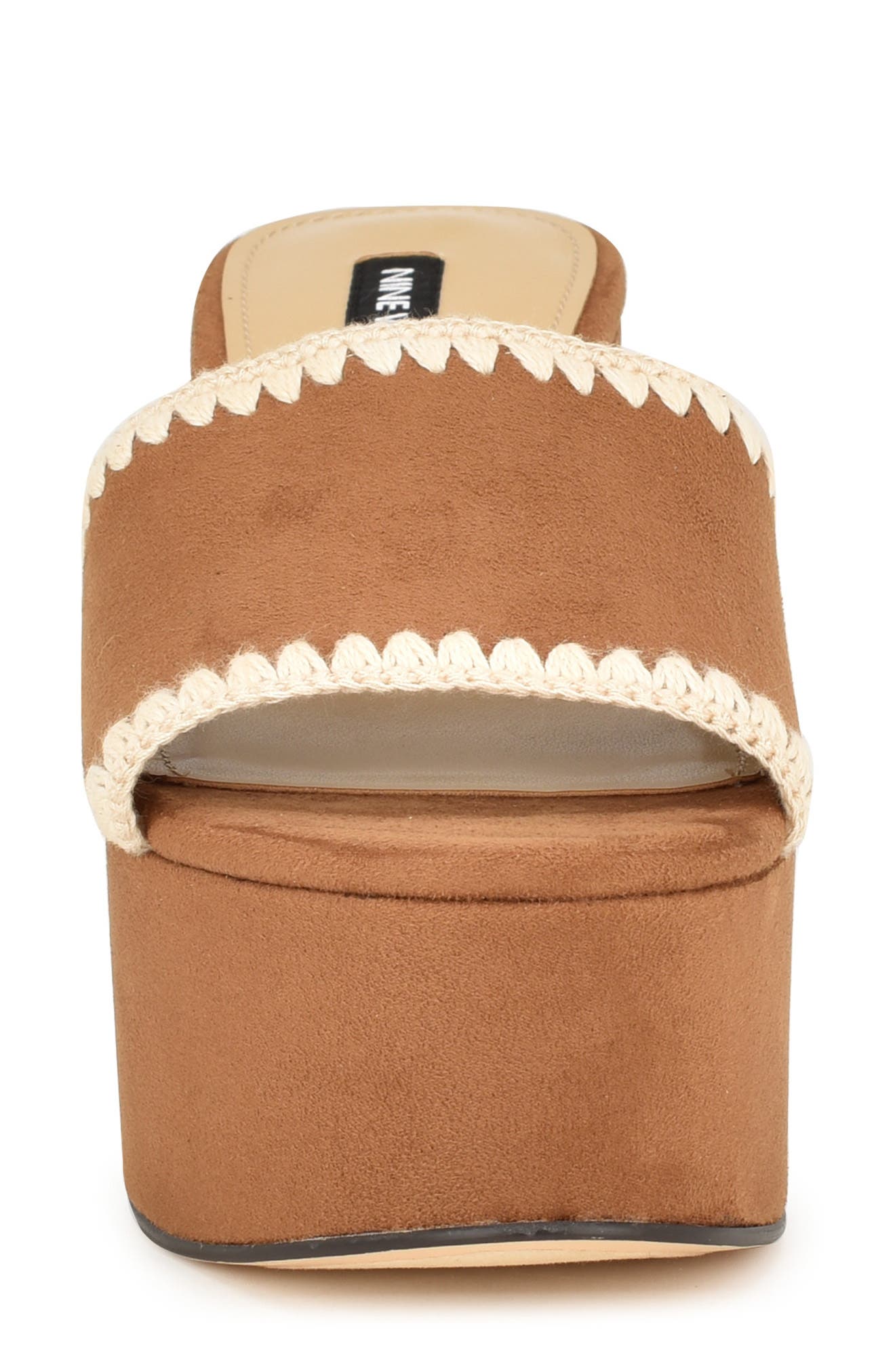 Yickie Platform Slide Sandal, Alternate, color, MEDIUM BROWN