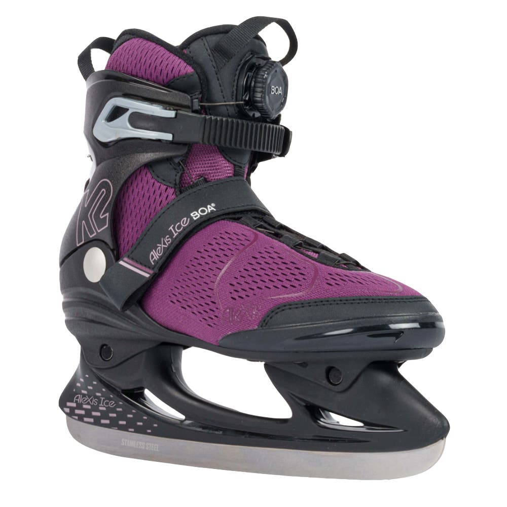 K2 Alexis Ice Boa Womens Ice Skates, Main, color, Purple