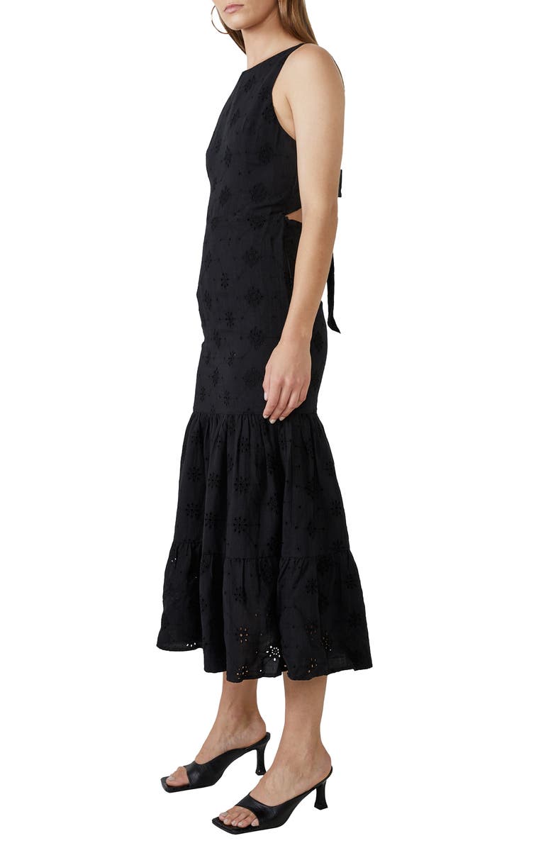 Bardot Reign Eyelet Maxi Dress, Alternate, color, 