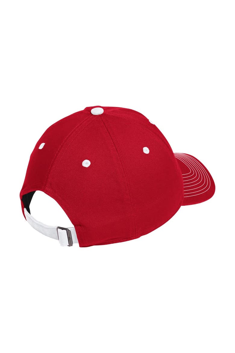 Men's adidas Scarlet Nebraska Huskers Slouch Adjustable Hat, Alternate, color, Scarlet
