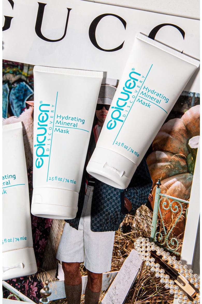 Hydrating Mineral Mask, Alternate, color, White