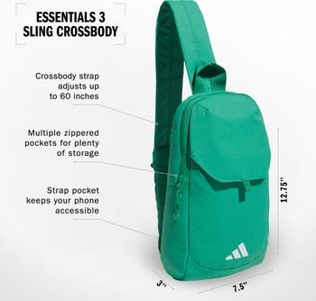 Essentials 3 Sling Crossbody Bag<br>