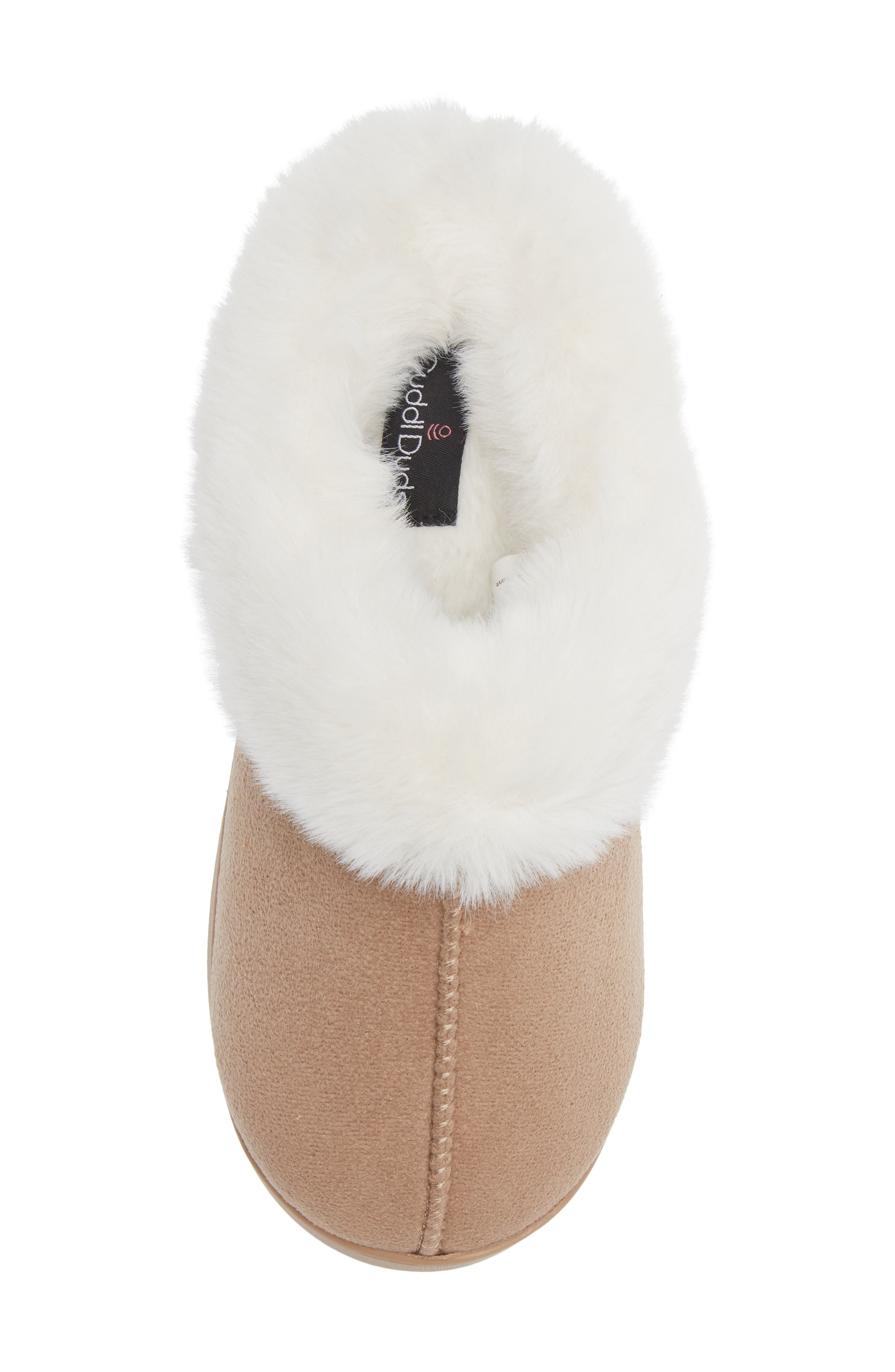 Microsuede Scuff Slipper, Alternate, color, AMPHORA
