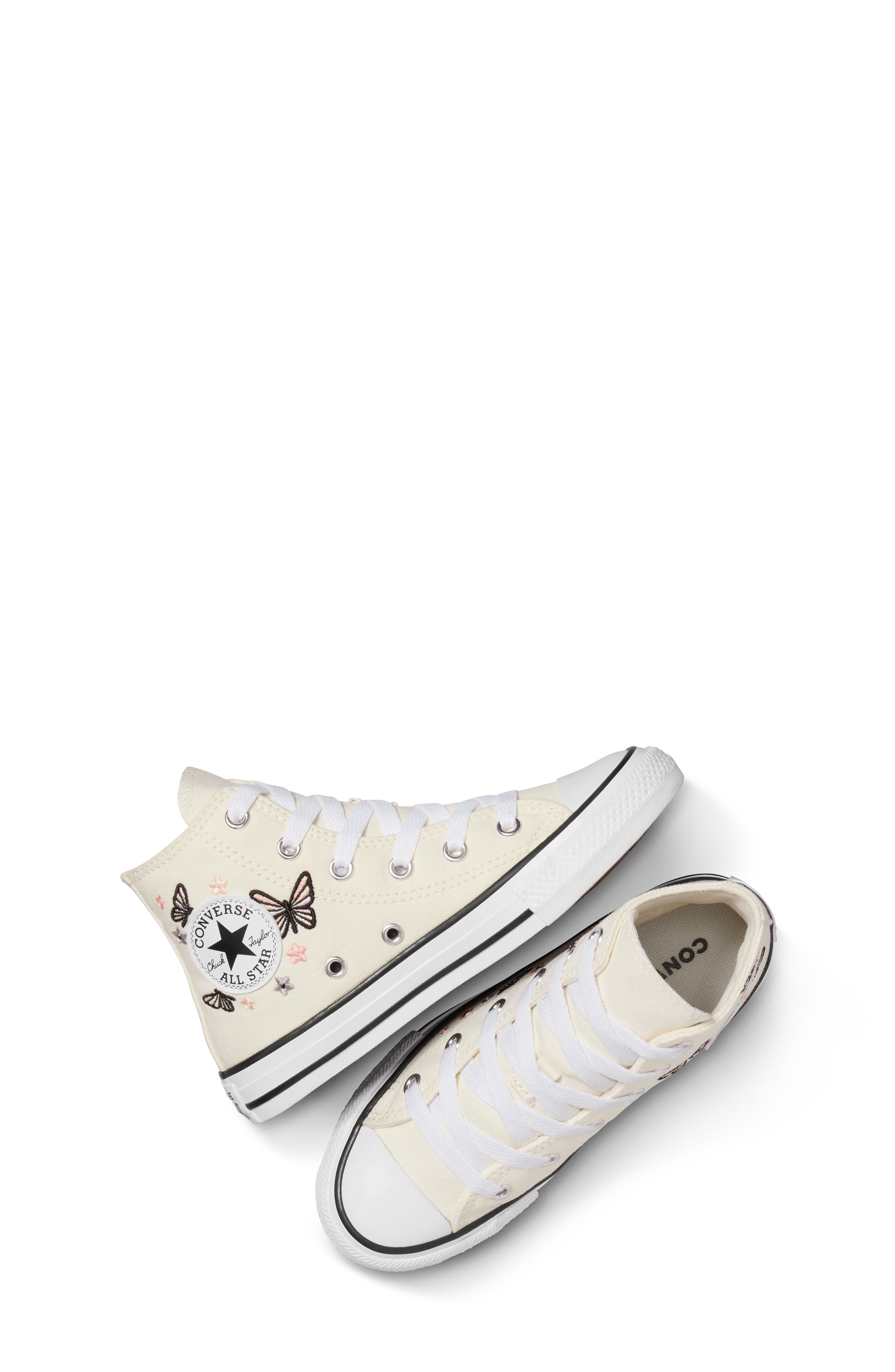 Converse Kids' Chuck Taylor<sup>®</sup> All Star<sup>®</sup> High Top Sneaker, Alternate, color, 
