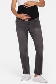 MOTHERHOOD MATERNITY Secret Fit Over the Belly Slim Straight Leg Jeans