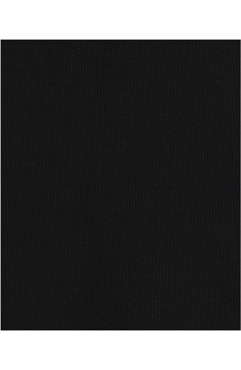 Lands' End Knit Rib Mock Neck Above the Knee Dress, Alternate, color, 