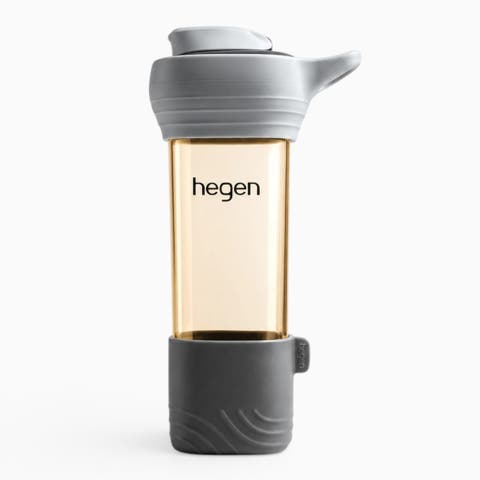 Hegen Lifestyle Bottle with Loop and Boot - Medical-grade PPSU - 450ml/15oz - Slate Grey
