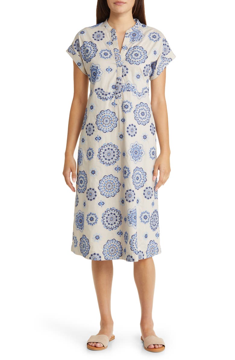 Masai Copenhagen Nynki Embroidered Dress, Main, color, Nebulas Blue