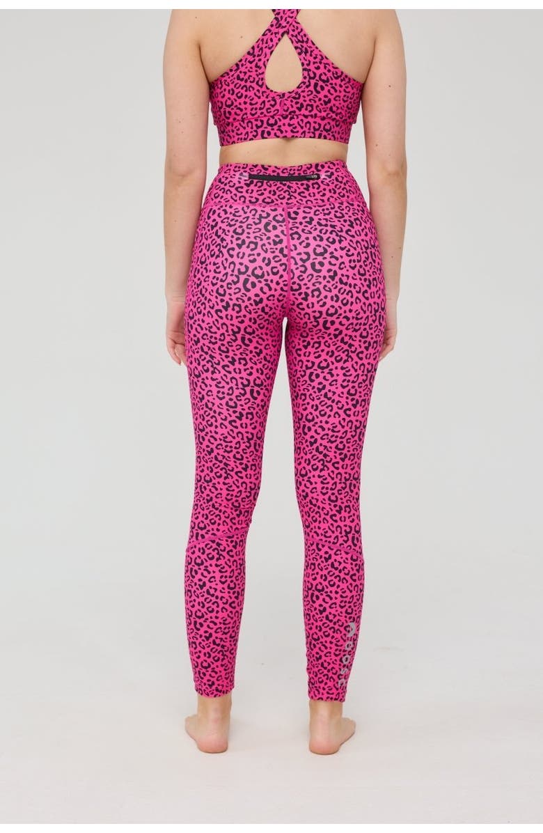 OOSC Infinite High Waisted Leggings - Pink Leopard, Alternate, color, Pink Leopard