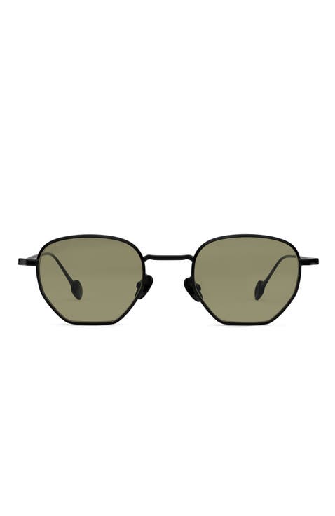 Cutoff 46mm Irregular Sunglasses