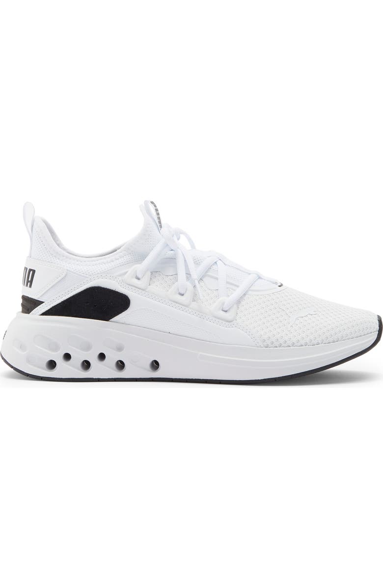 PUMA SoftRide Frequence Street Sneaker, Alternate, color, Puma White/ Feather Gray