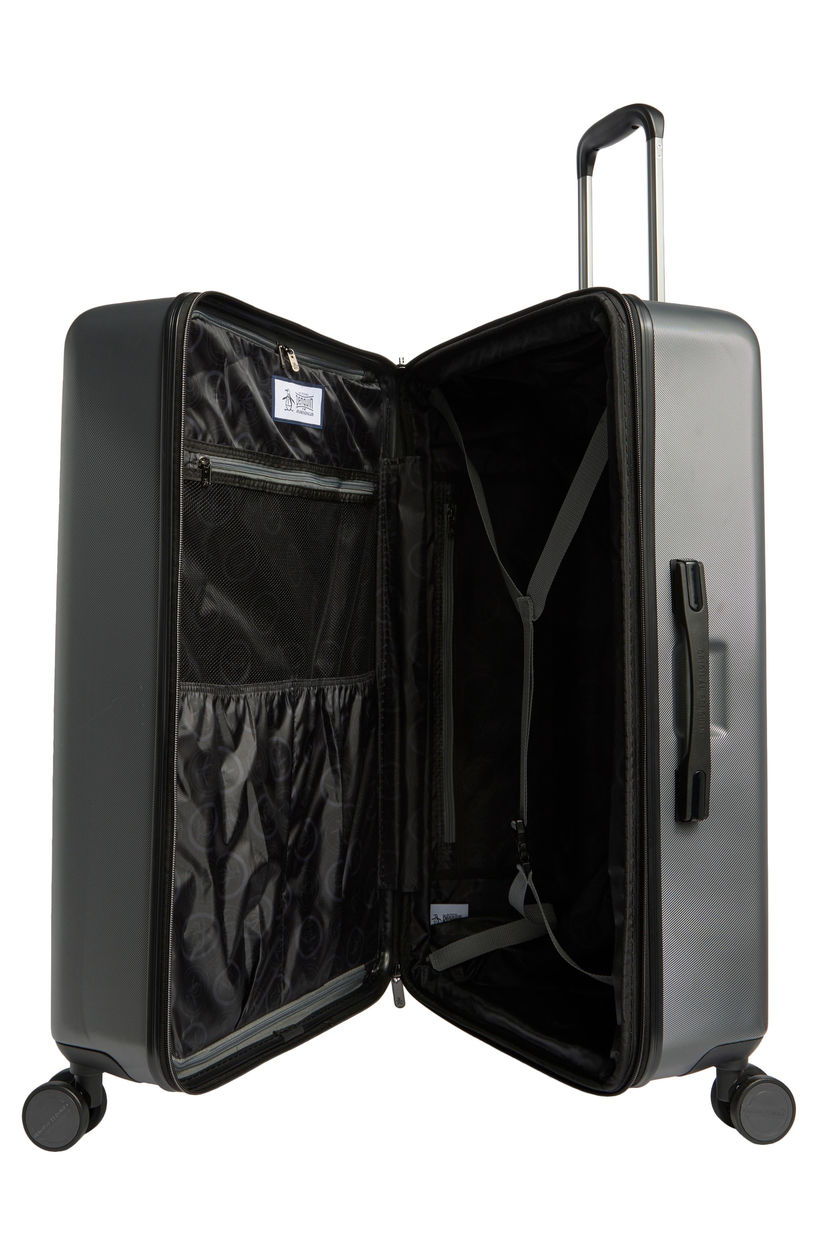 Original Penguin Finnes 29-Inch Hardside Spinner Bag, Alternate, color, Charcoal