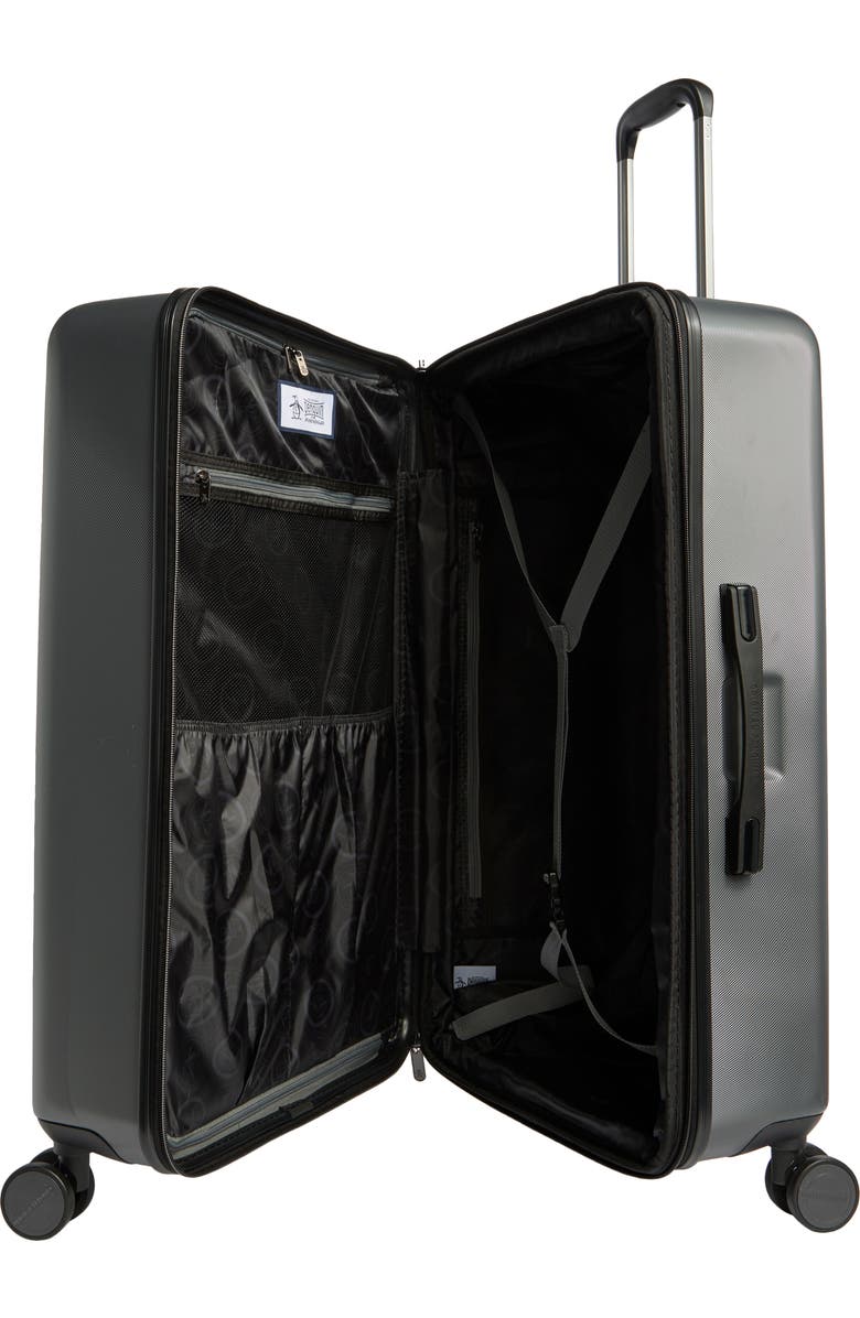 Original Penguin Finnes 29-Inch Hardside Spinner Bag, Alternate, color, Charcoal