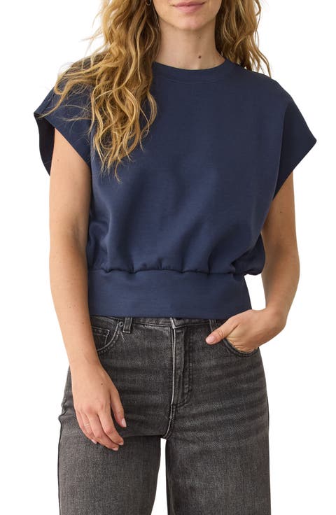Nova Organic Cotton Blend Bubble Top