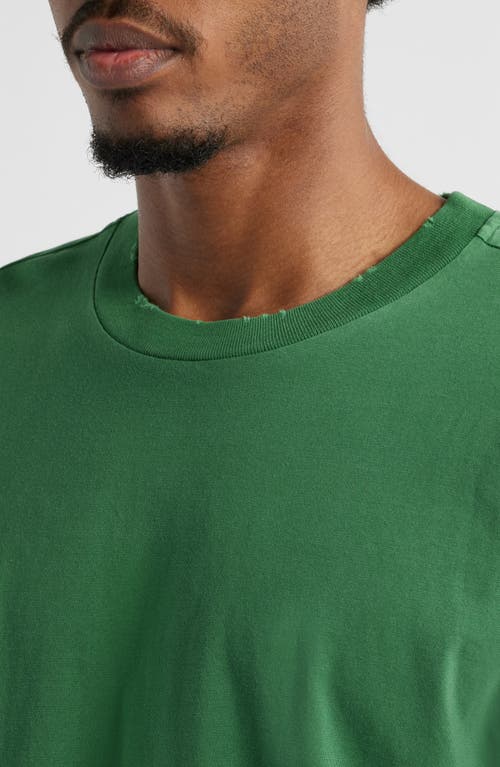 Elwood Core Oversize Organic Cotton Jersey T-shirt In Green