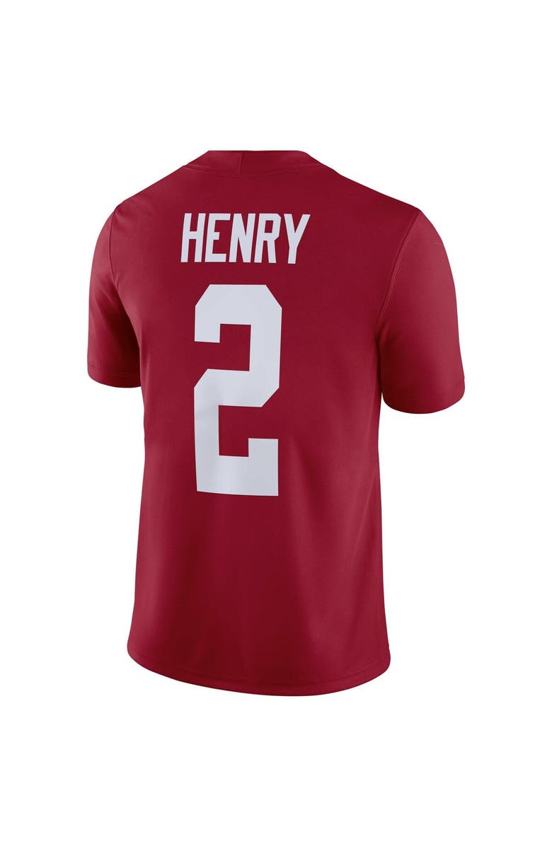 Nike Men's Nike Derrick Henry Crimson Alabama Crimson Tide Alumni Player Game Jersey, Alternate, color, 