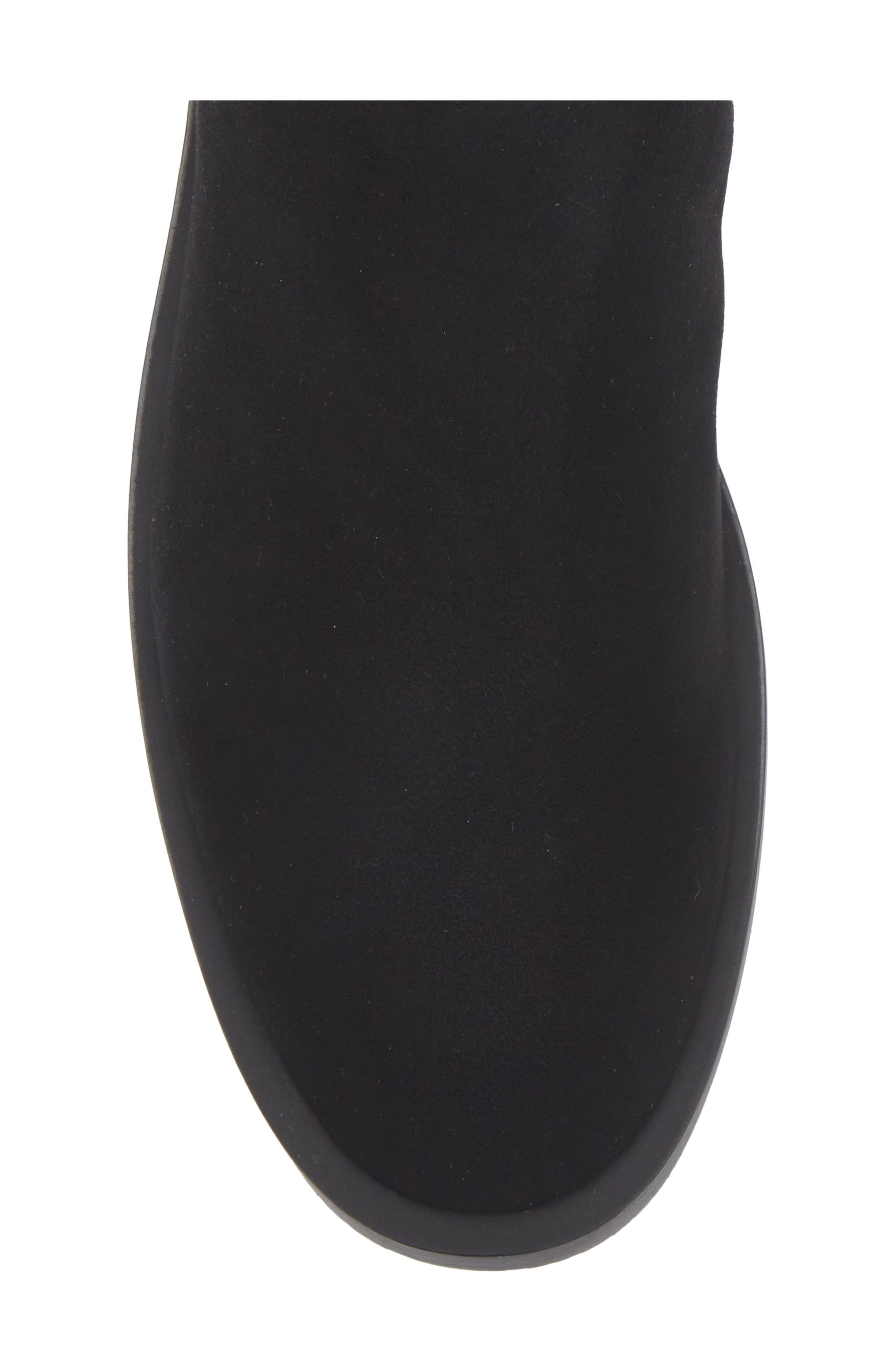 Stuart Weitzman Sondra Chelsea Bootie, Alternate, color, Black Suede