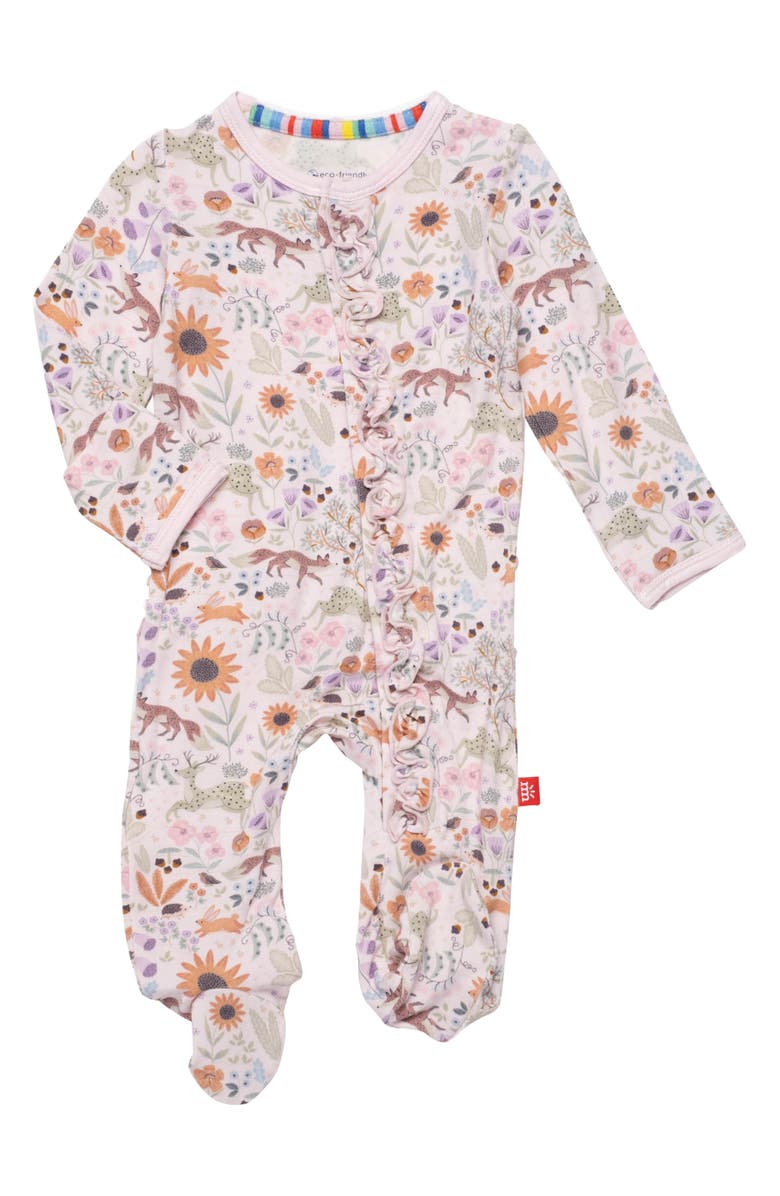 Magnetic Me Garden of Dreams Ruffle Footie, Main, color, 