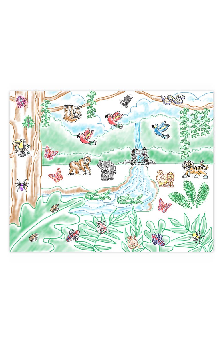 Melissa & Doug 'Stamp-A-Scene - Rain Forest' Stamp Set, Alternate, color,