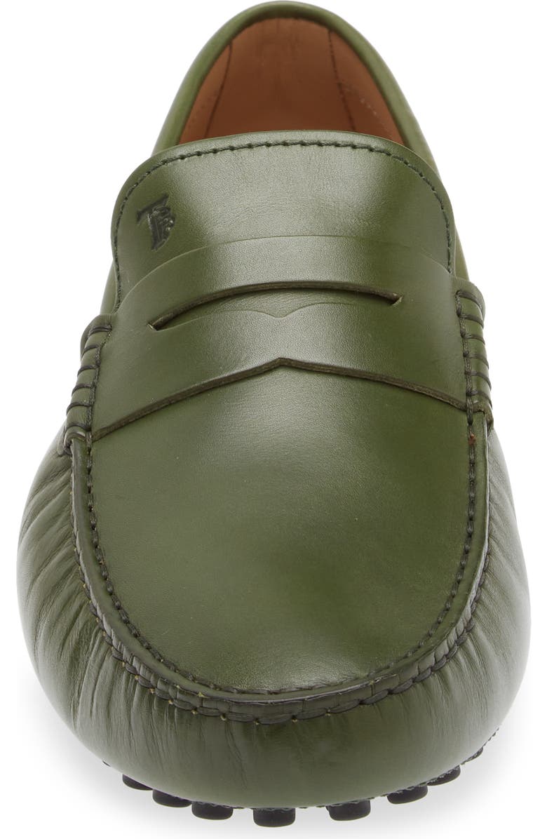 Tod's Calfskin Leather Driving Loafer, Alternate, color,