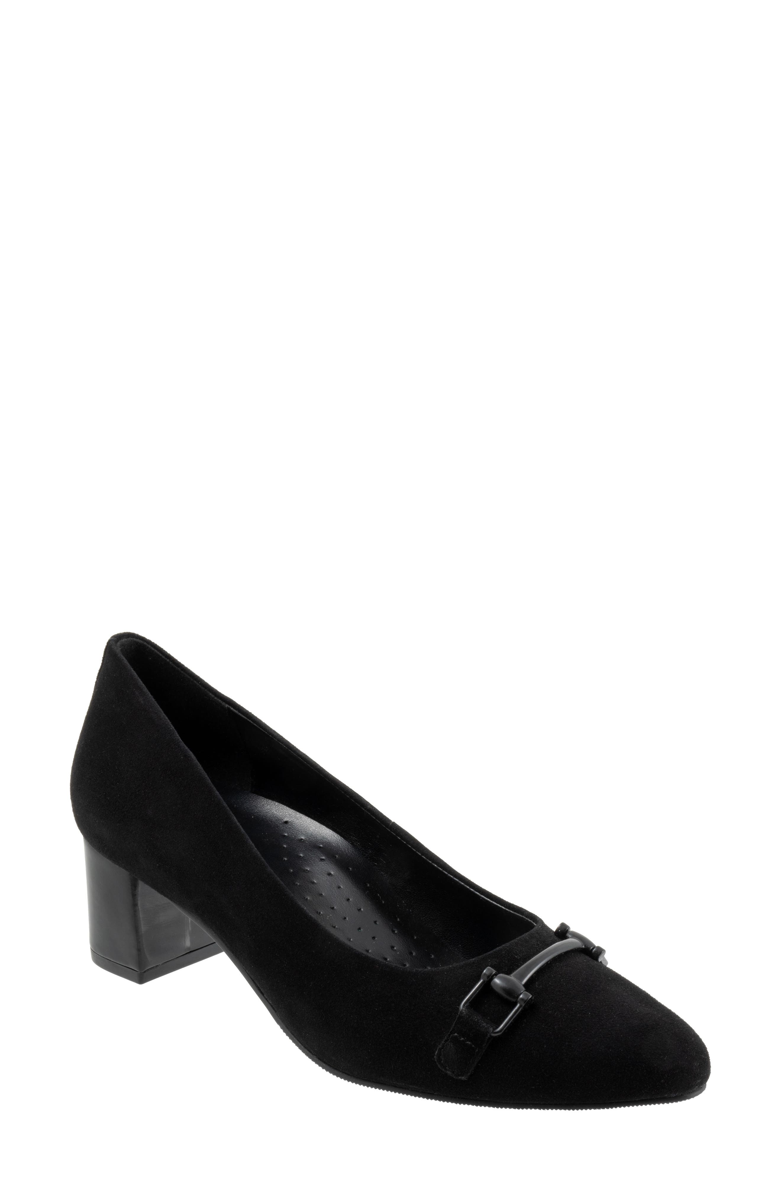 Kenzie Pump, Main, color, BLACK SUEDE