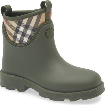 レインブーツ Burberry 'Marsh Stamp' ankle boots Burberry Marsh Stamp Short Rain Boot (Women) | Nordstrom