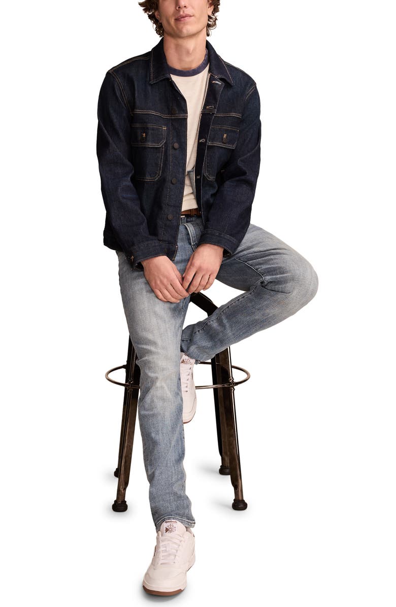 Lucky Brand 412 Athletic Slim Fit Jeans, Alternate, color, Polaris