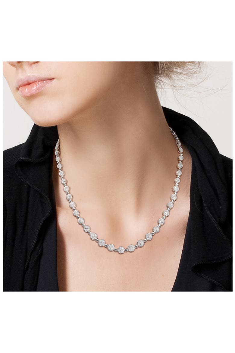 Diamond Tennis Necklace - 0.5ct., Alternate, color, WHITE