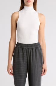 Alice + Olivia Darcey Turtleneck Sweater Tank