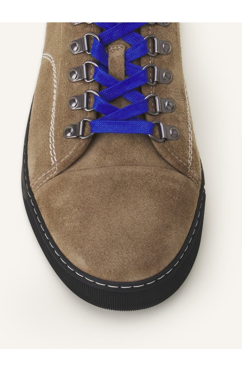Lanvin DBB1 HIKING SNEAKERS IN SUEDE, Alternate, color,