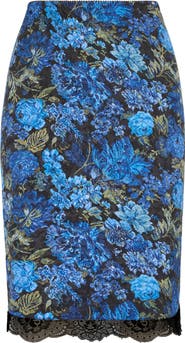 SAVAGE X FENTY Floral Rush Slip Skirt