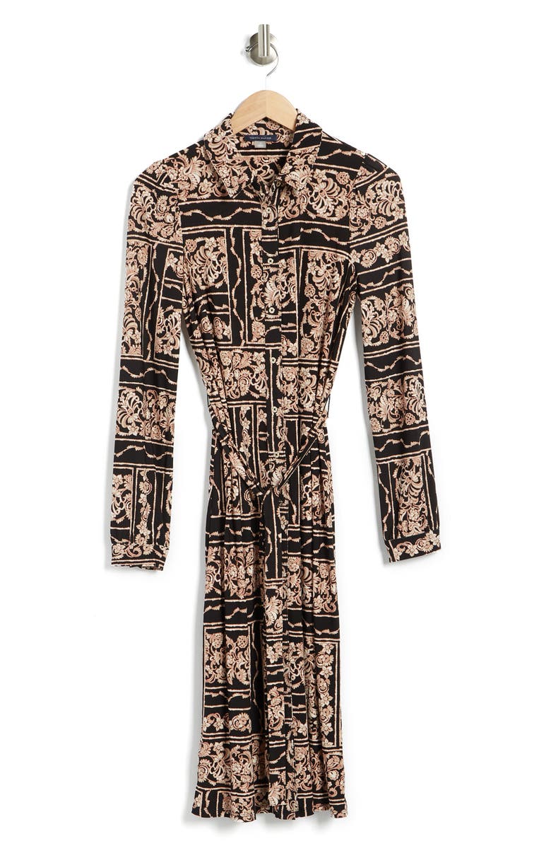 Tommy Hilfiger Trellis Vine Midi Shirtdress, Alternate, color, 