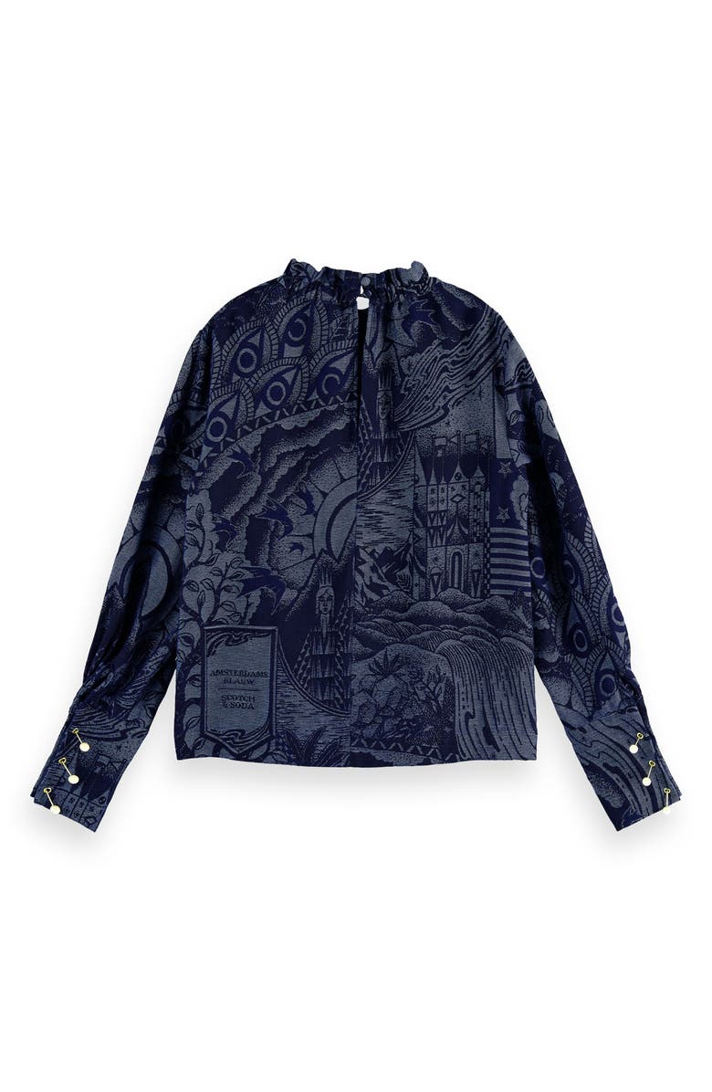 Scotch & Soda Jacquard Top, Alternate, color,