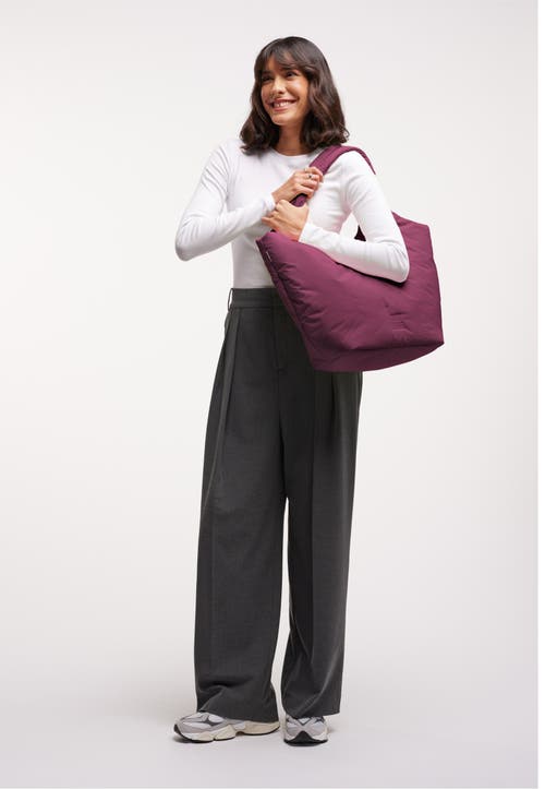 Got Bag Cloud Tote Bag In Burgundy