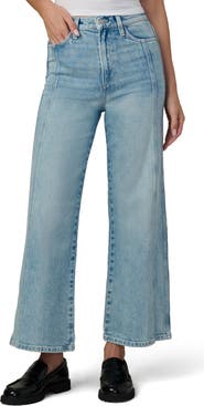 Joe's The Mia Seamed High Waist Ankle Wide Leg Jeans