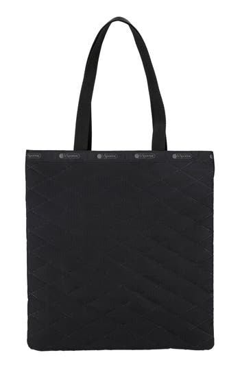 Lesportsac Emerald Nylon Tote Bag In Black