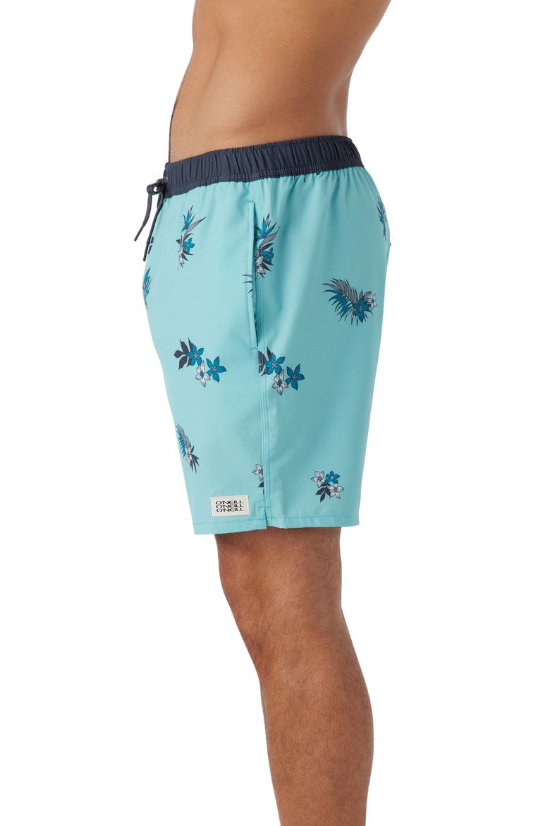 Hermosa Swim Trunks, Alternate, color, AQUA HAZE