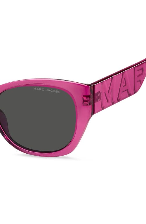 Marc Jacobs 54mm Gradient Cat Eye Sunglasses In Pink