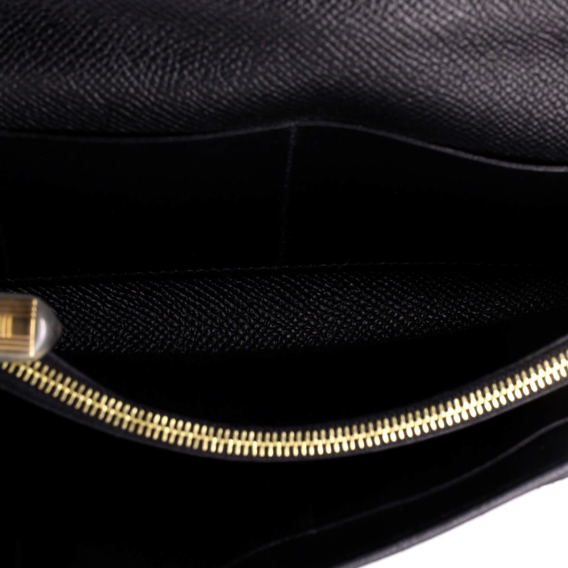Kelly To Go Wallet Epsom, Alternate, color, Black
