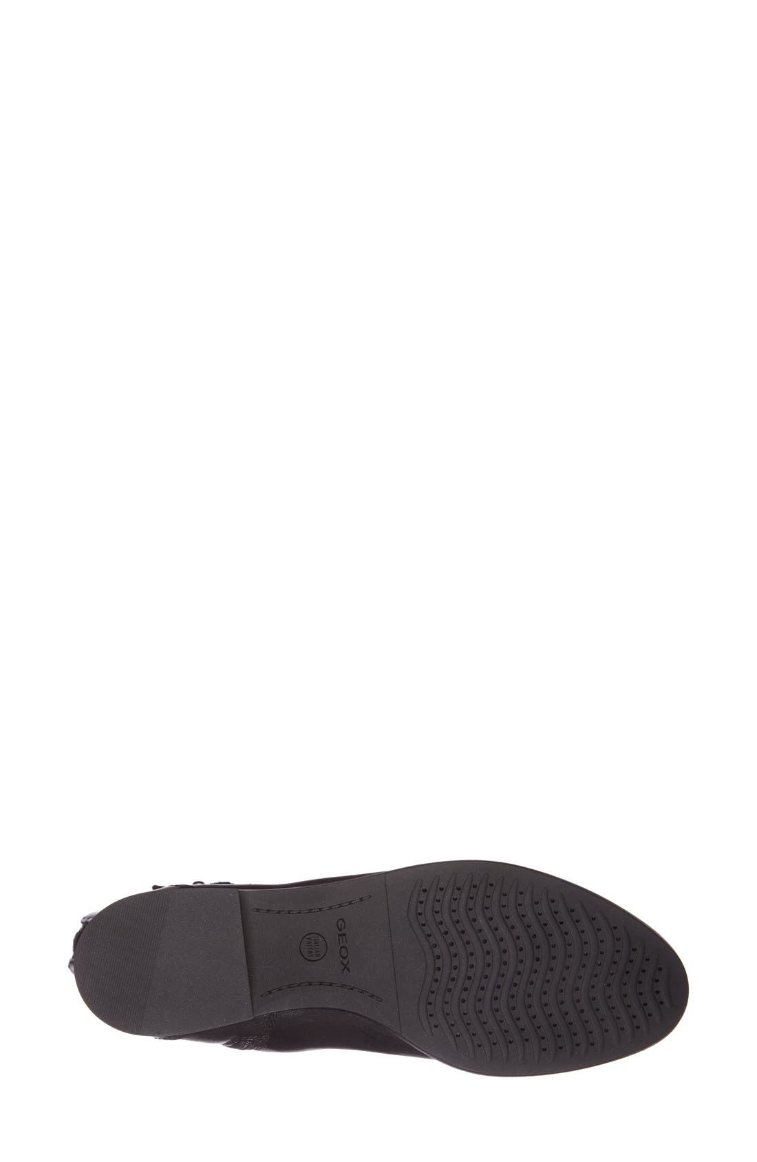 Geox 'Felicity' Adjustable Shaft Tall Riding Boot, Alternate, color, 