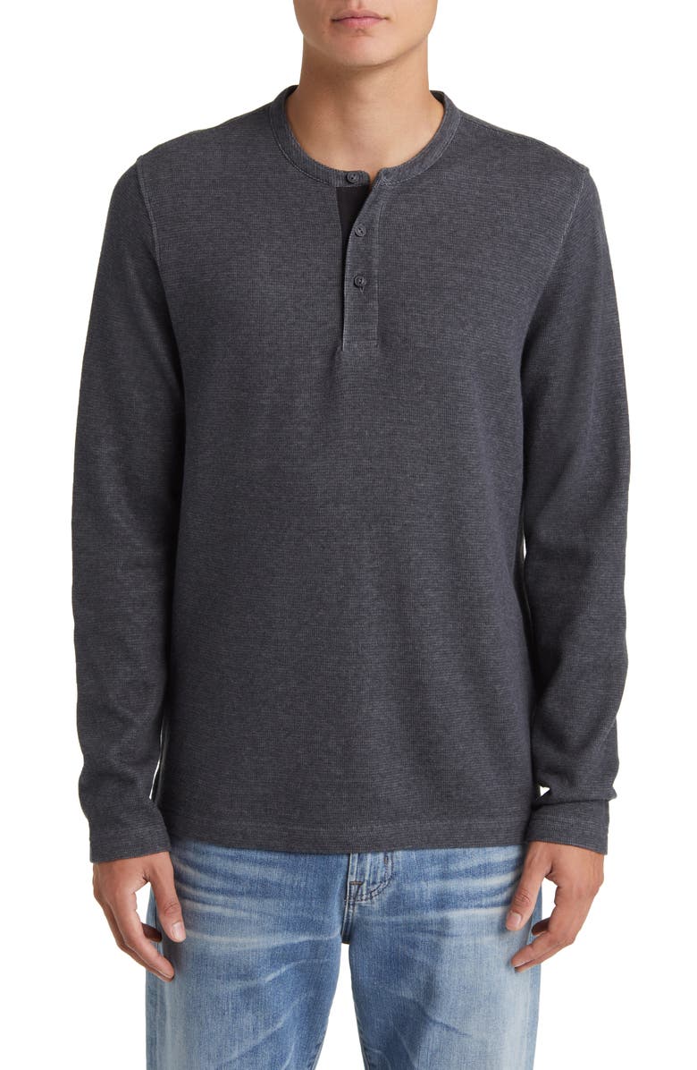 Treasure & Bond Double Knit Henley, Main, color,