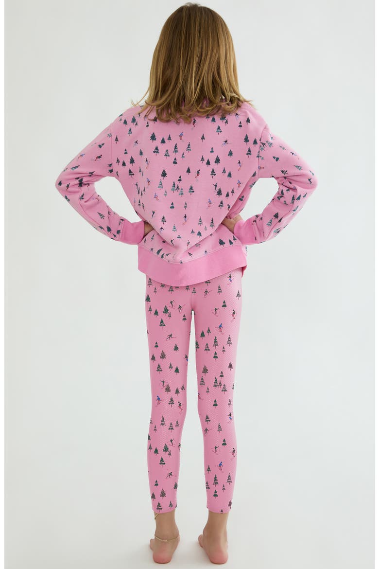 Kids' Little Peppa Leggings, Alternate, color, SKI PATROL