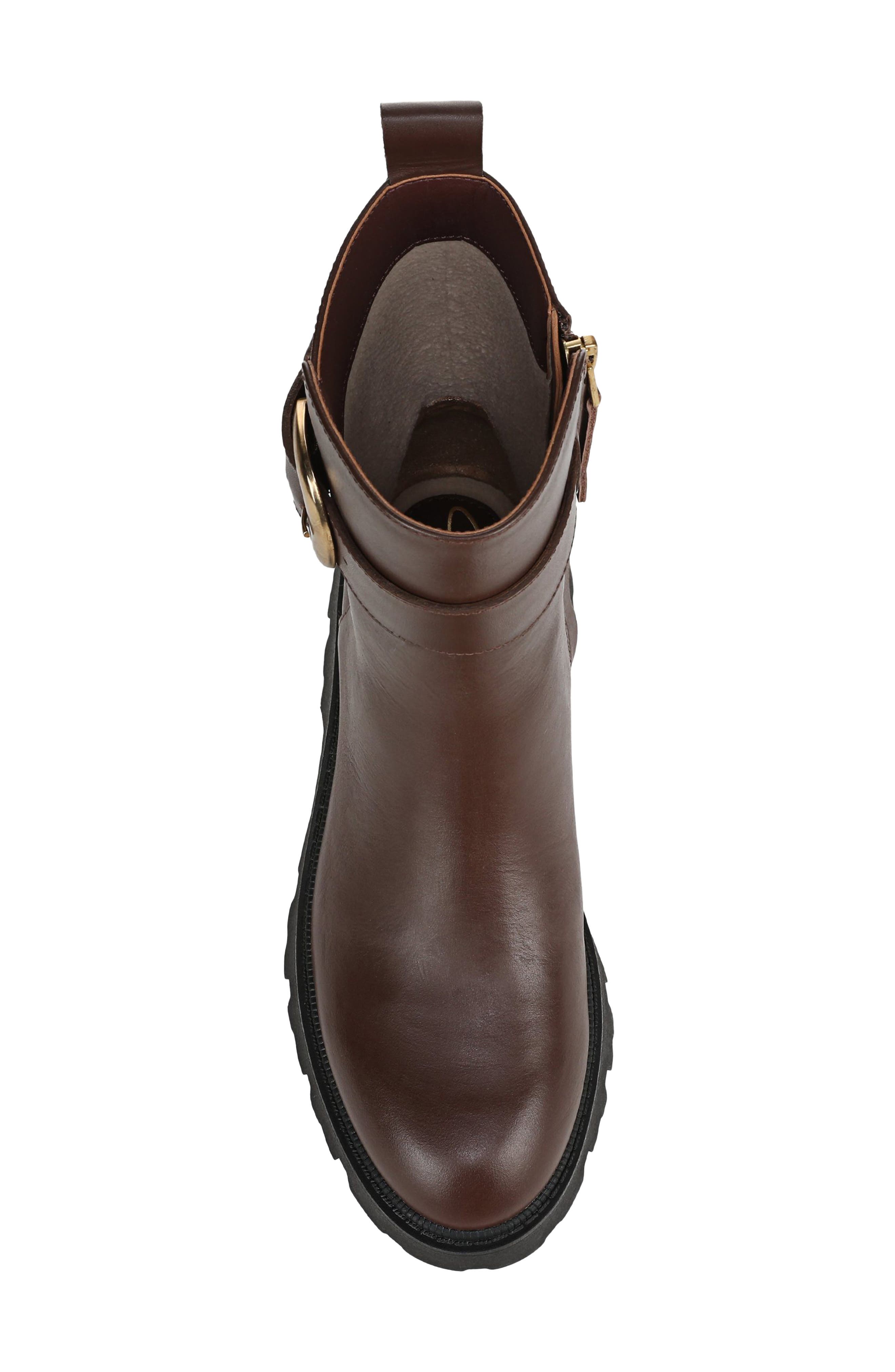 Circus NY by Sam Edelman Primm Lug Sole Bootie, Alternate, color, Deep Pecan