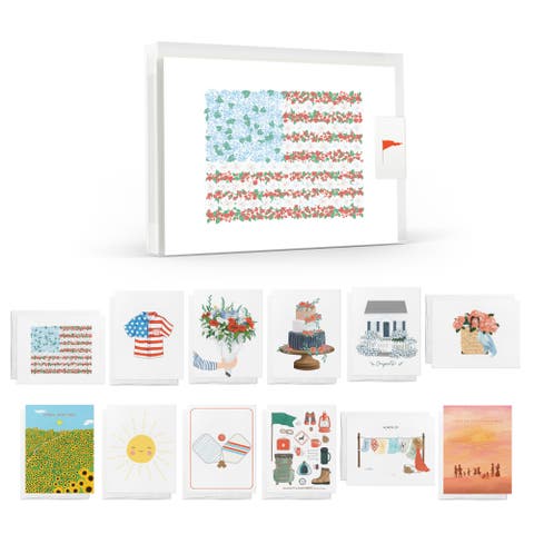 Summertime Greeting Card Pack Assorted Set (12 ct.)