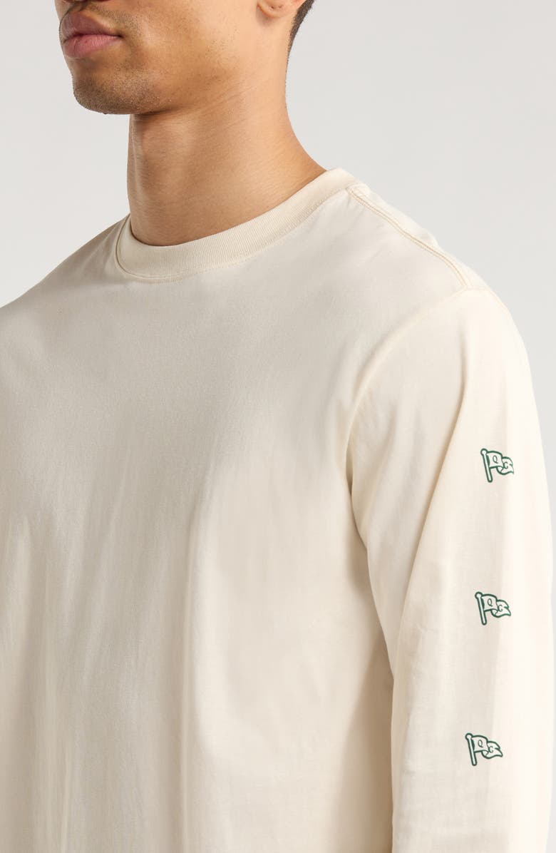 Quiet Golf Salil Long Sleeve T-Shirt, Alternate, color, Bone