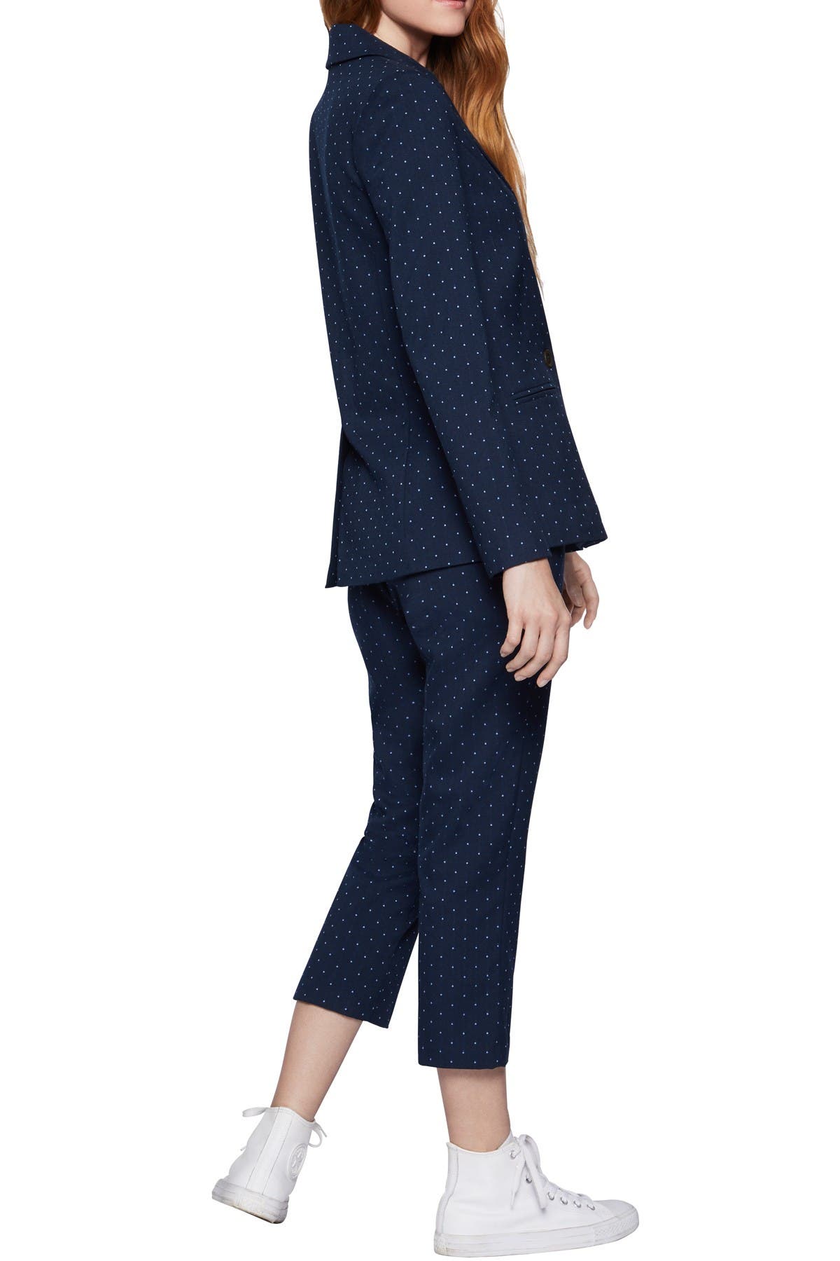 BCBGeneration Polka Dot Kick Flare Pants (Women) | Nordstromrack