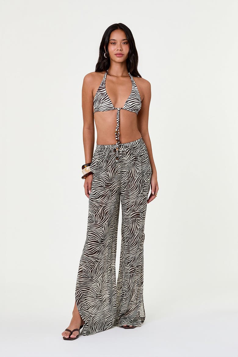 Malta Bikini Top, Alternate, color, Graphic Zebra